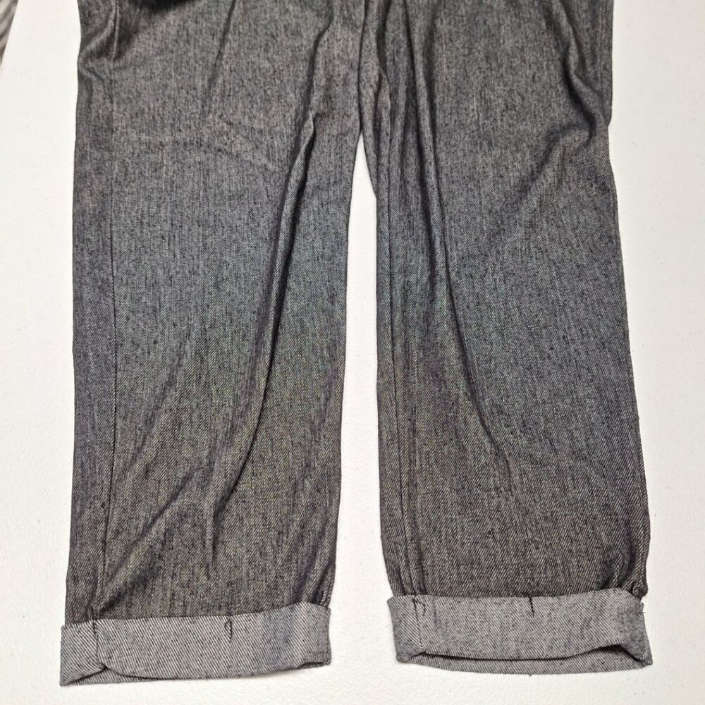 ShoSho Jumper Stretch Playsuit One Piece‎ Sleeveless Womens Large Black Gray - Picture 7 of 8